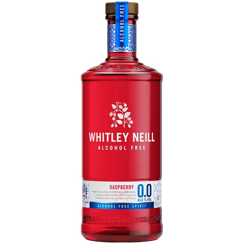 BF EXPRESS: Descoperă Ginul <b>Whitley Neill</b> Zmeură fără alcool,