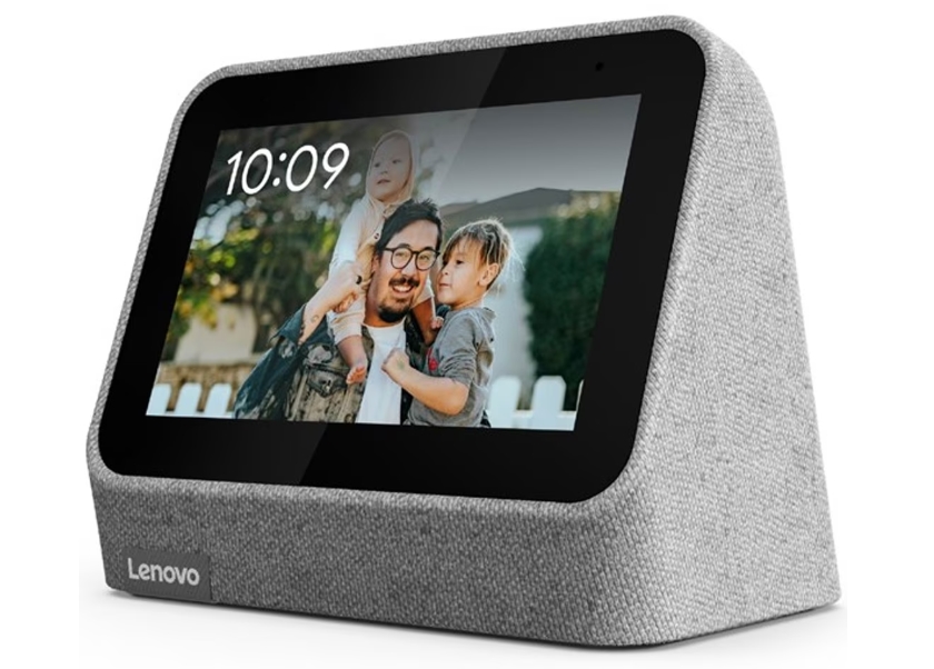 BF EXPRESS: Pachetul Ceas Inteligent <b>Lenovo Clock 2</b> Grey + stand