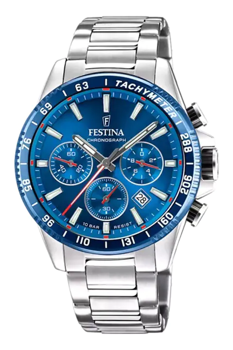 BF EXPRESS: Ceasul cronograf <b>Festina </b>din oel inoxidabil, n