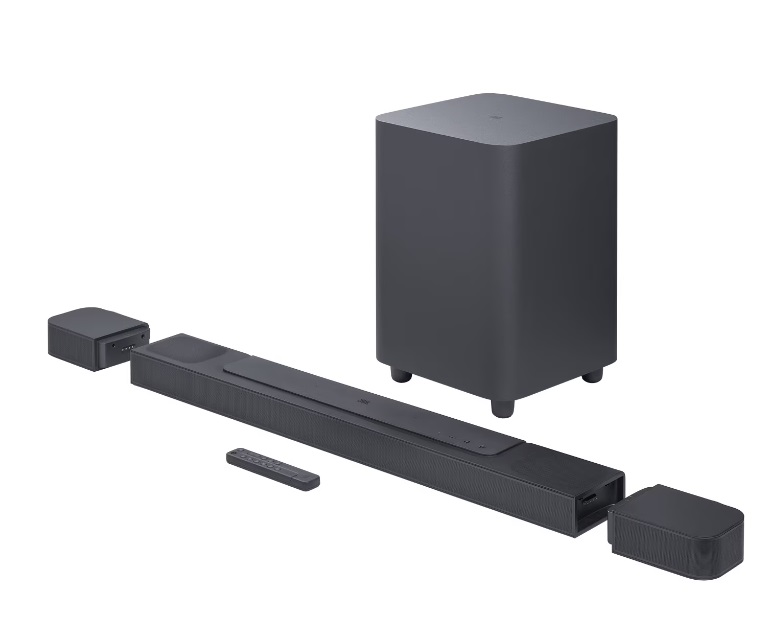 BF EXPRESS: Soundbar-ul<b> JBL BAR 800</b>, cu 5.1.2 canale, satelii