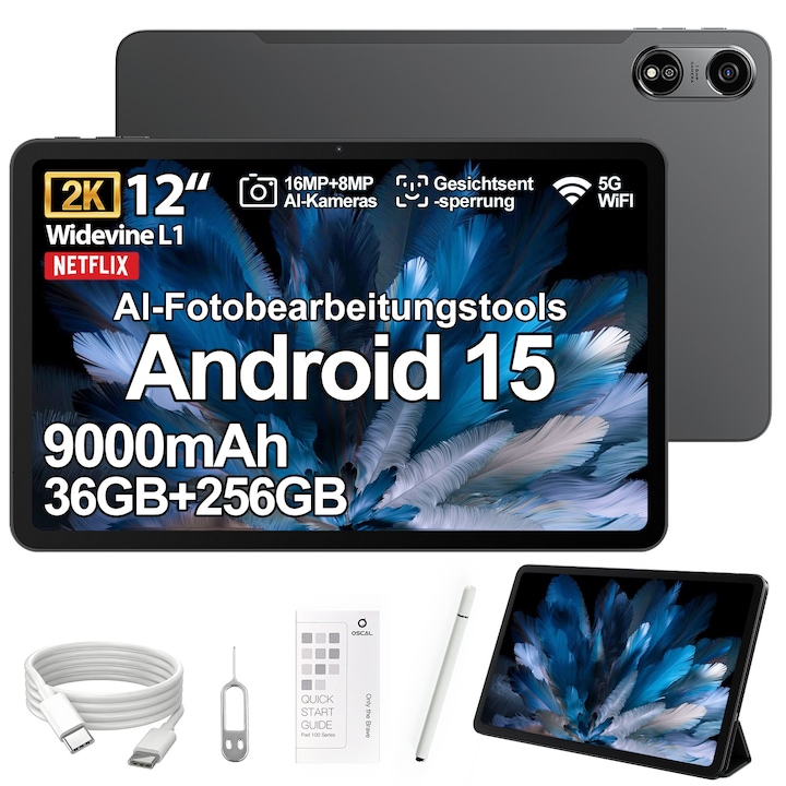 BF EXPRESS: Tableta <b>Blackview Oscal Pad100</b>, cu ecran 2K de 12