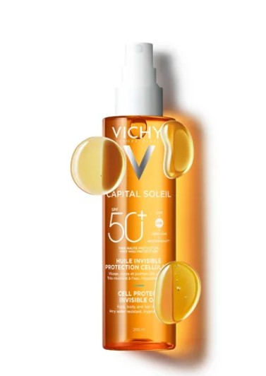 BF EXPRESS: Uleiul invizibil <b>SPF50+ Cell Protect</b> de la Vichy (200