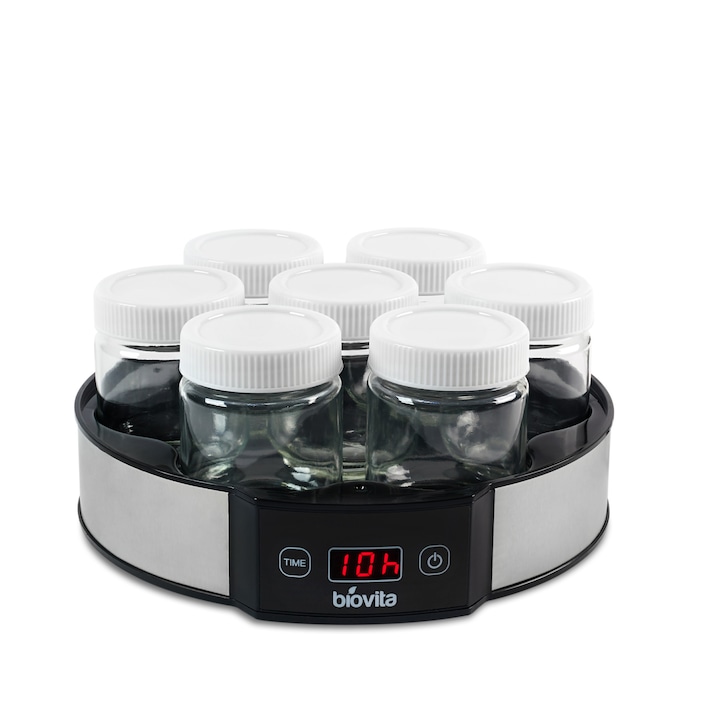 BF EXPRESS: Aparatul de preparat iaurt <b>Biovita-YM10</b>, cu 7 borcane