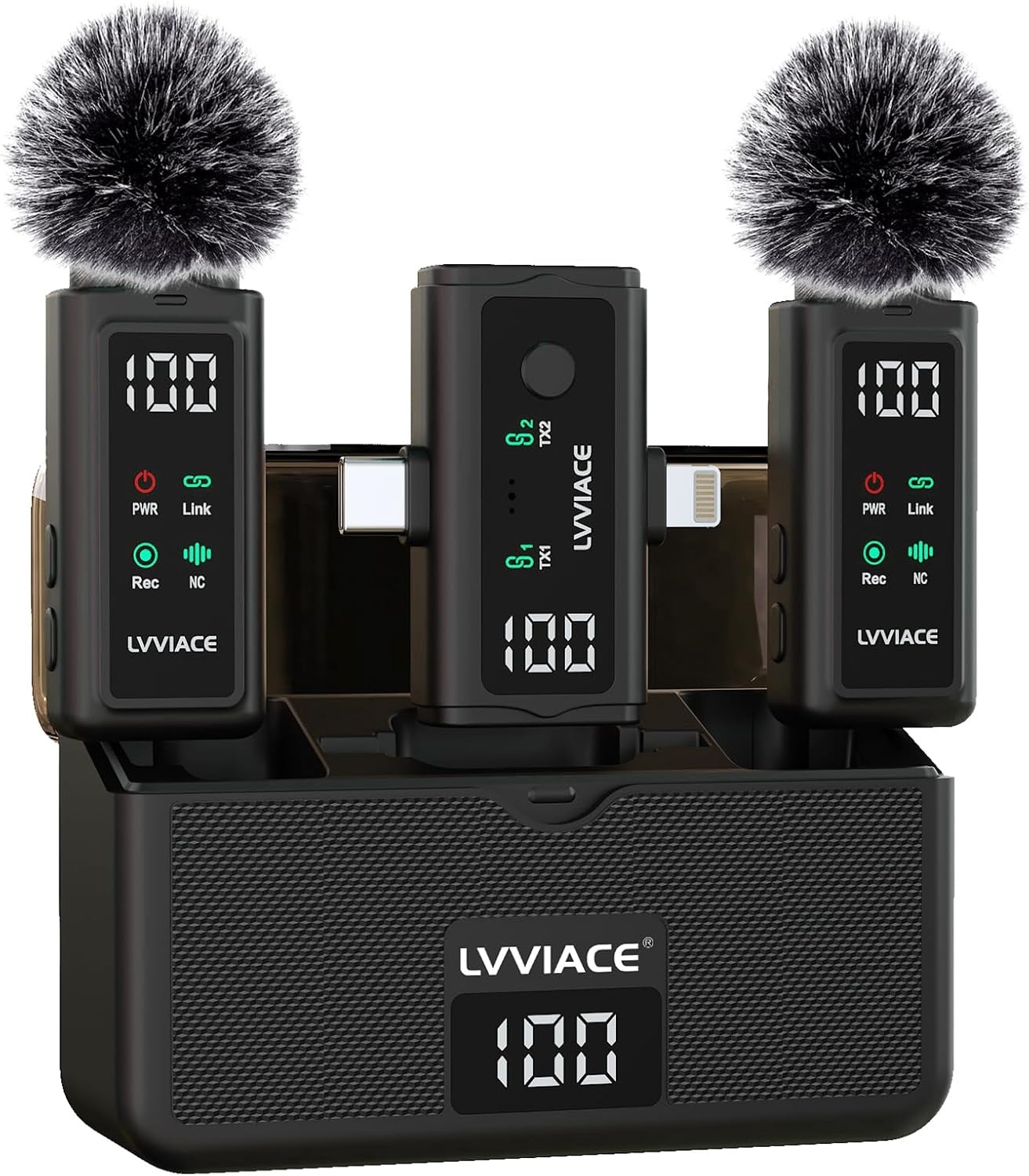 BF EXPRESS: <b>Microfonul lavalier wireless</b> LVVIACE 3 n 1 este