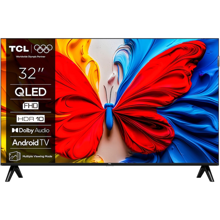 BF EXPRESS: Televizorul <b>TCL QLED 32S5K</b> (2025), 80 cm, Full HD,