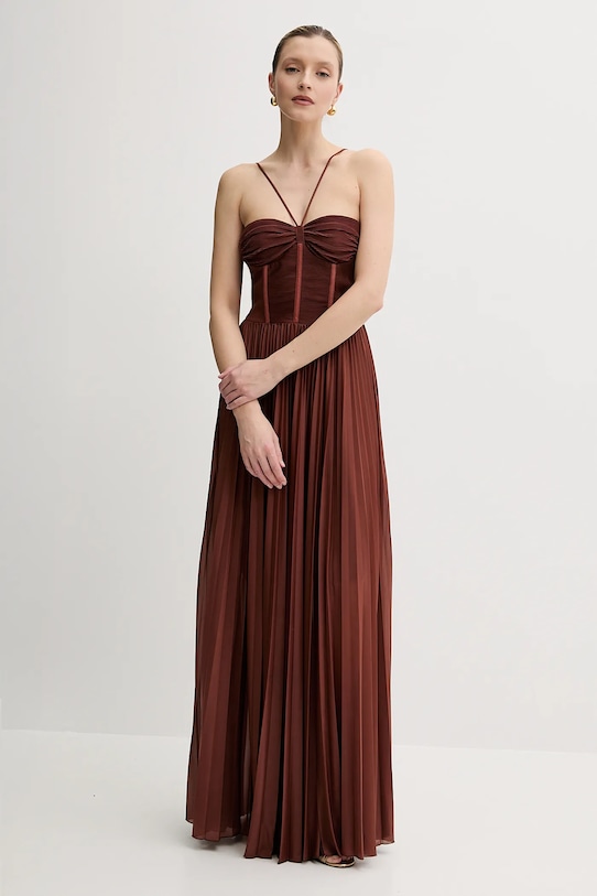 BF EXPRESS: Rochia maxi evazat <b>Pinko 104994 A2DM</b>, disponibil