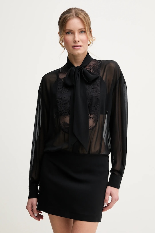 BF EXPRESS: Rochia mini mulat <b>Pinko 104982 A2DK</b>, n negru, are