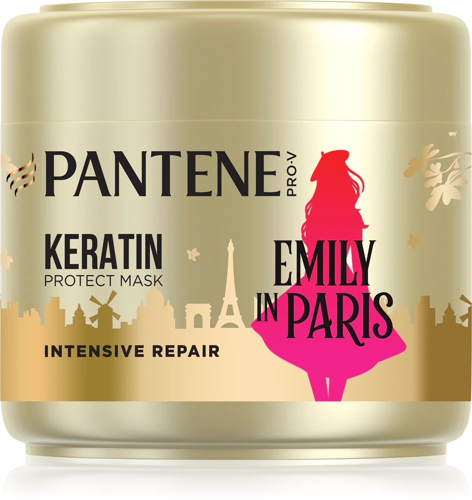 BF EXPRESS: Masca de pr <b>Pantene Pro-V Emily in Paris</b>, cu