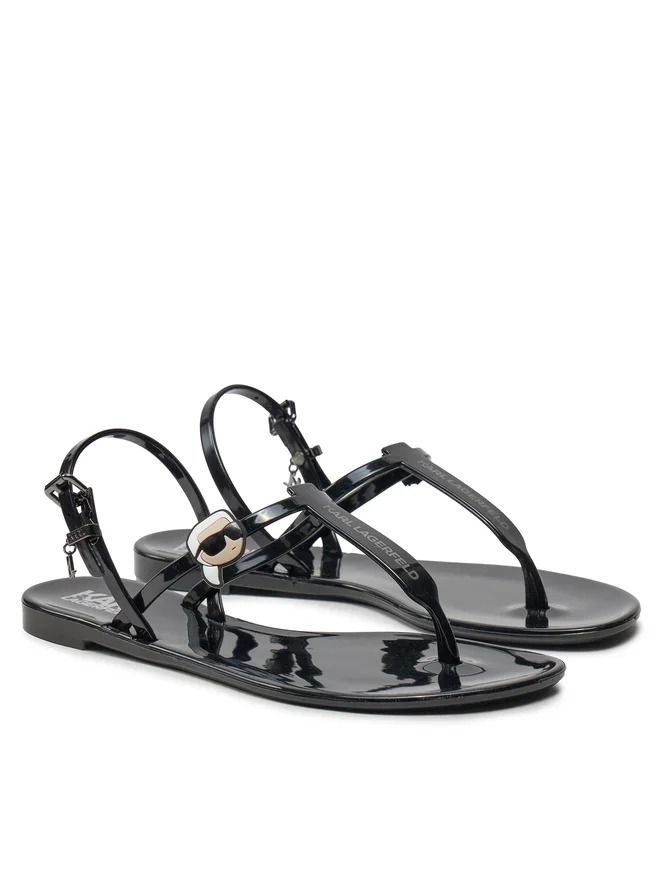 BF EXPRESS: Sandalele KL80002N de la <b>KARL LAGERFELD</b>, cu un design