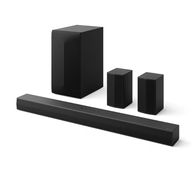 BF EXPRESS: Soundbar-ul <b>LG S60TR 5.1</b> cu 440W, subwoofer wireless