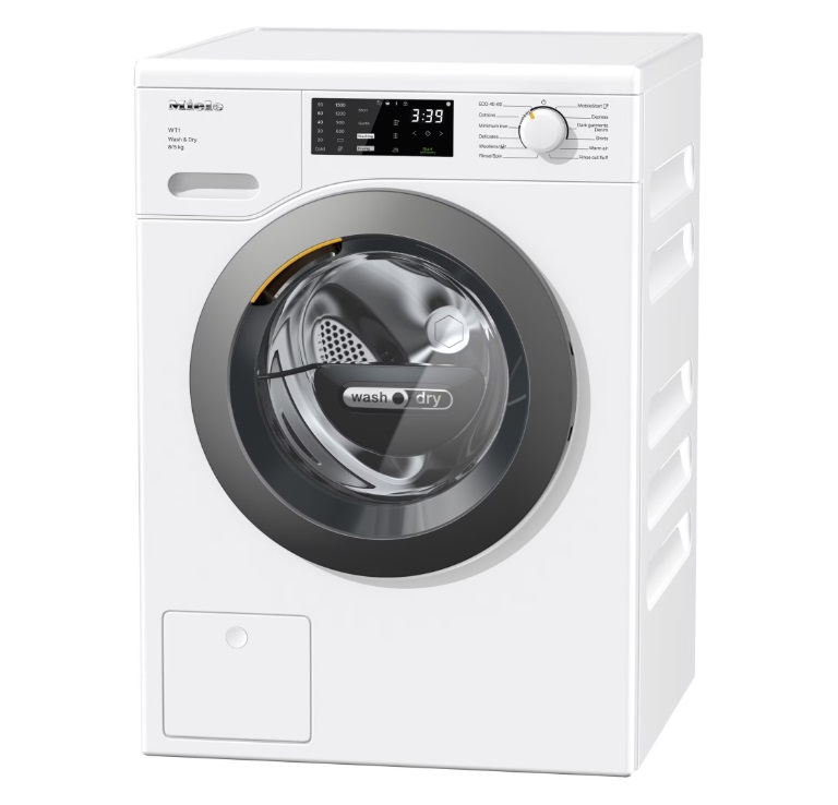 BF EXPRESS: Maina de splat rufe cu usctor <b>Miele WTD160WCS</b>,