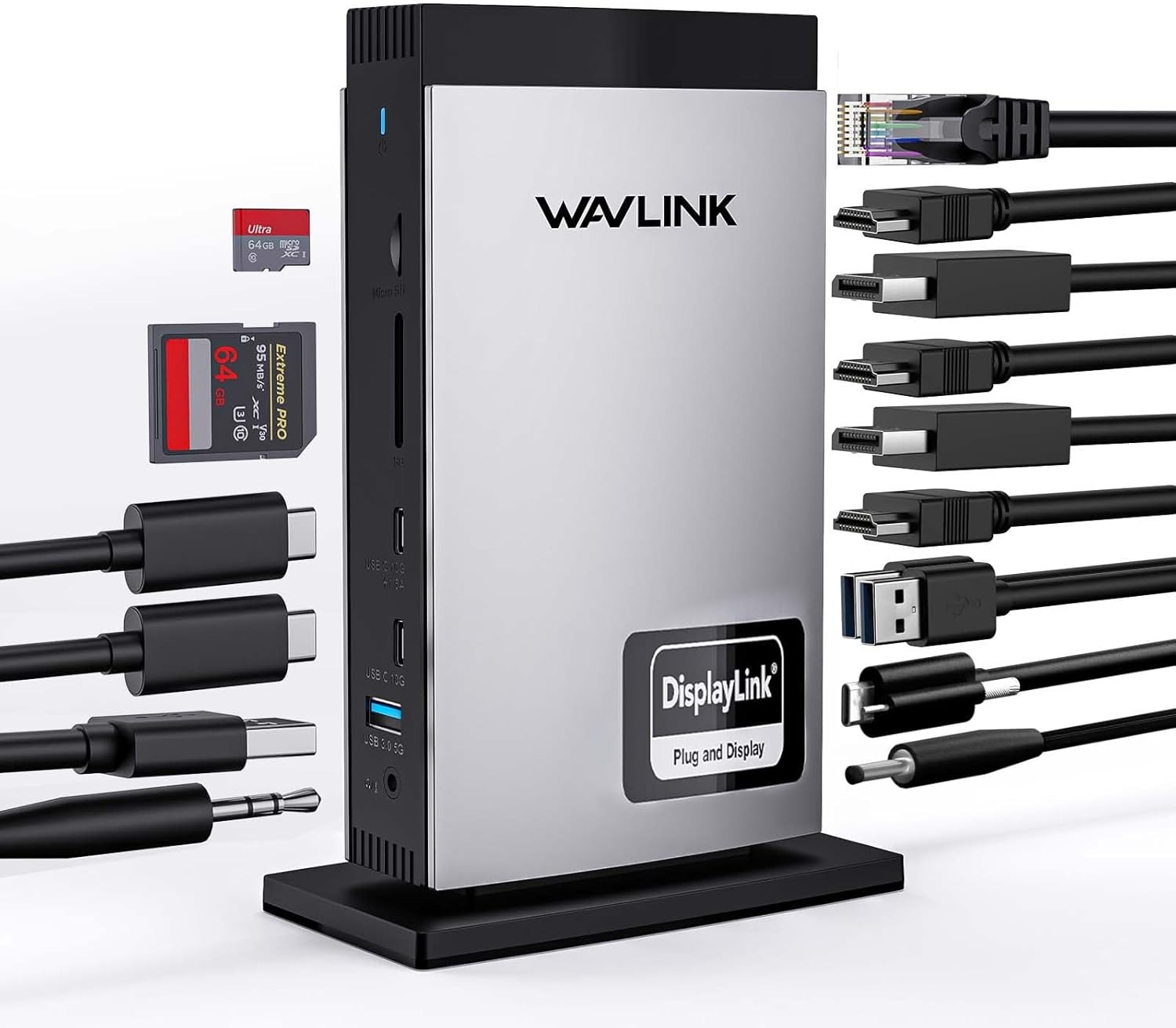 BF EXPRESS: <b>Docking stationul WAVLINK 15-in-1</b> compatibil cu