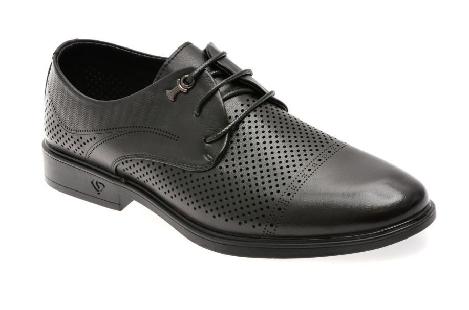 BF EXPRESS: <b>Pantofii elegani</b> BITE THE BULLET negri, model