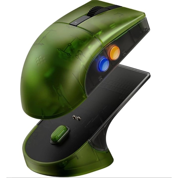 BF EXPRESS: Mouse-ul wireless de gaming <b>8BitDo Retro R8</b> cu stand
