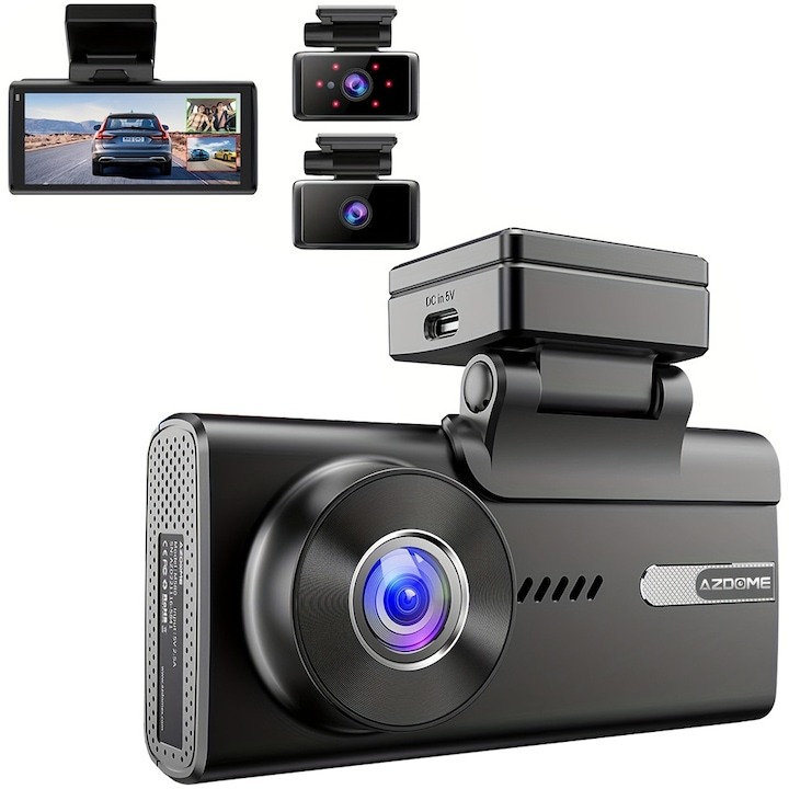 BF EXPRESS: Camera auto de bord <b>AZDOME M580</b>, resigilat, poate