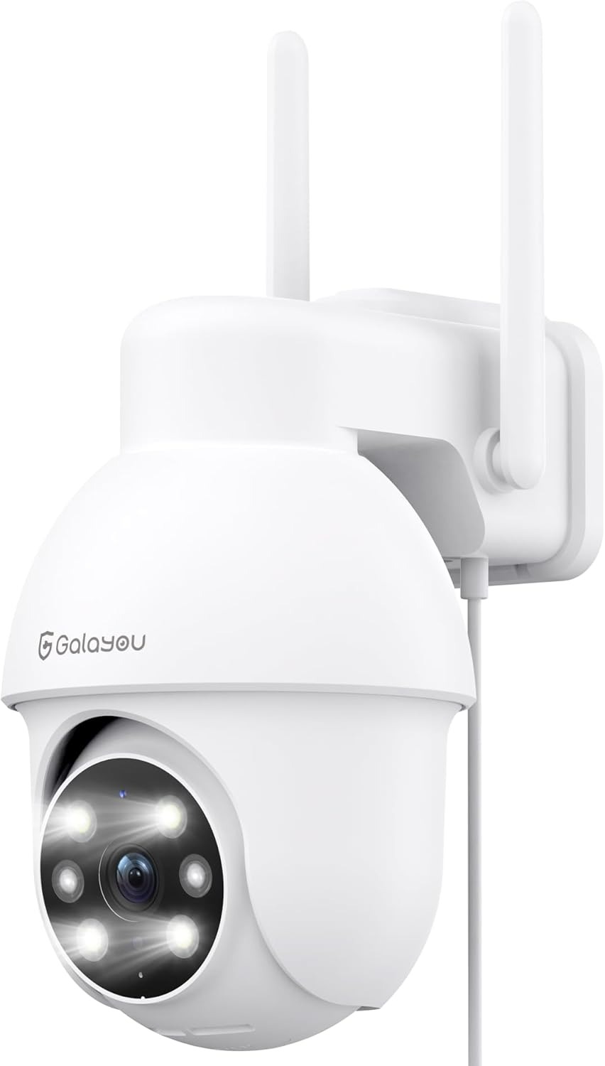BF EXPRESS: <b>Camera de supraveghere exterior </b>GALAYOU 2K PTZ, cu