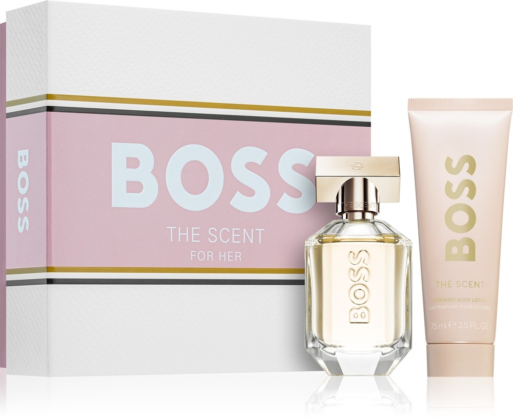 BF EXPRESS: Setul cadou <b>Hugo Boss BOSS The Scent</b> pentru femei, cu
