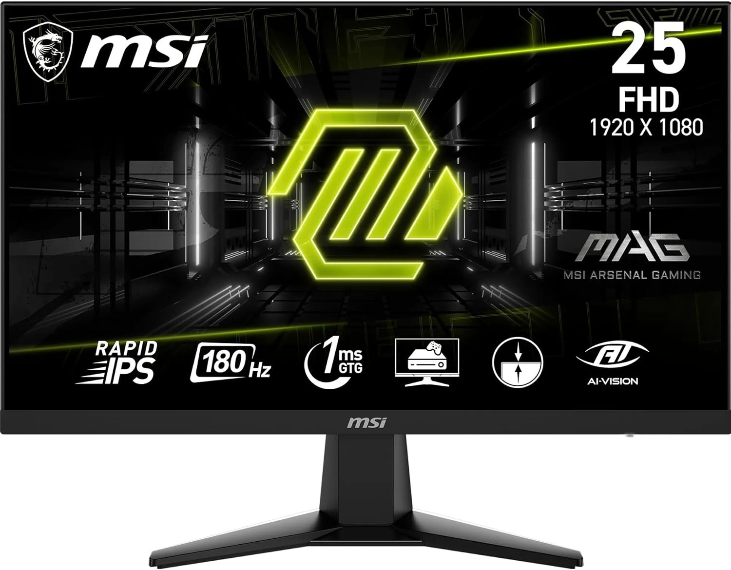 BF EXPRESS: Monitorul de gaming <b>MSI MAG 256F</b>, 24.5 inch, Full HD,