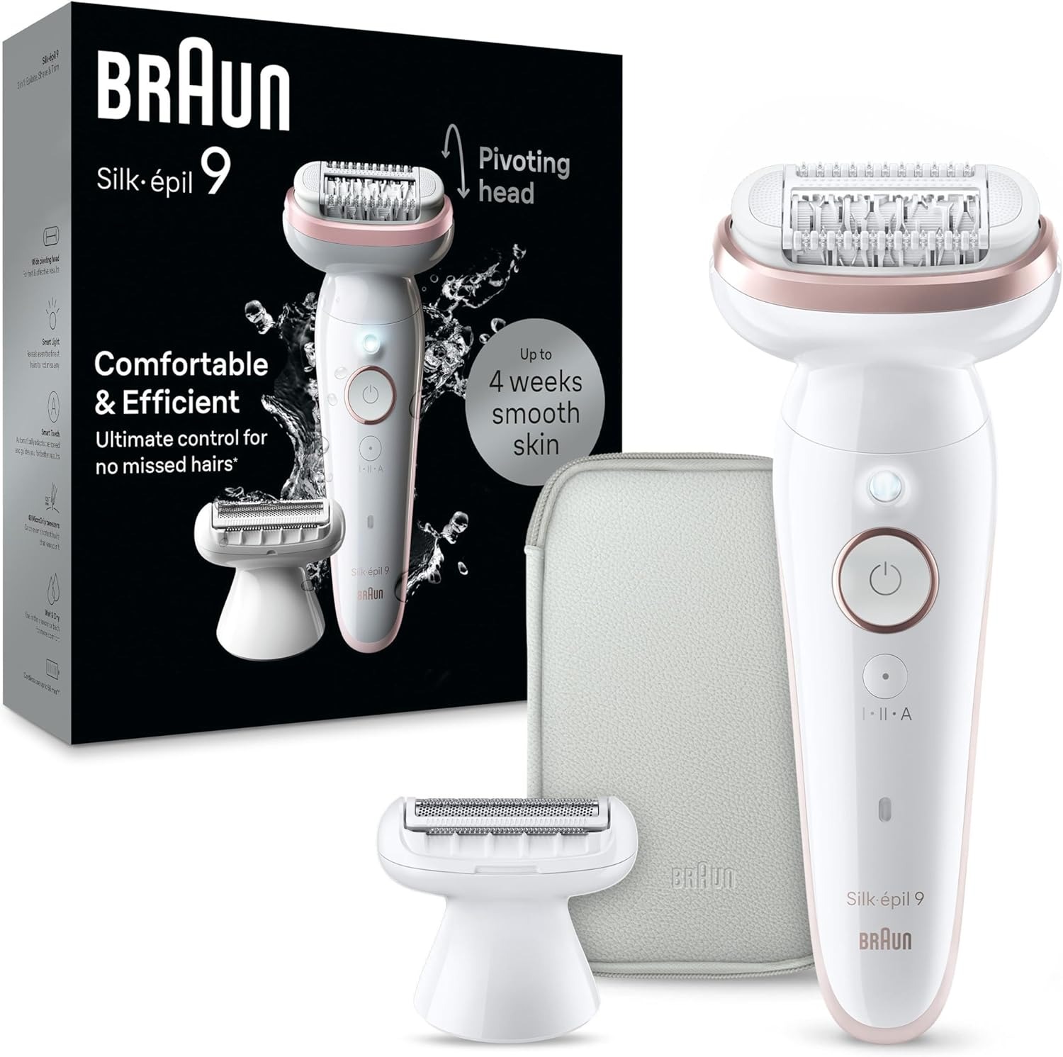 BF EXPRESS: Epilatorul <b>Braun Silk-pil 9 SES9-030</b>, rezistent la