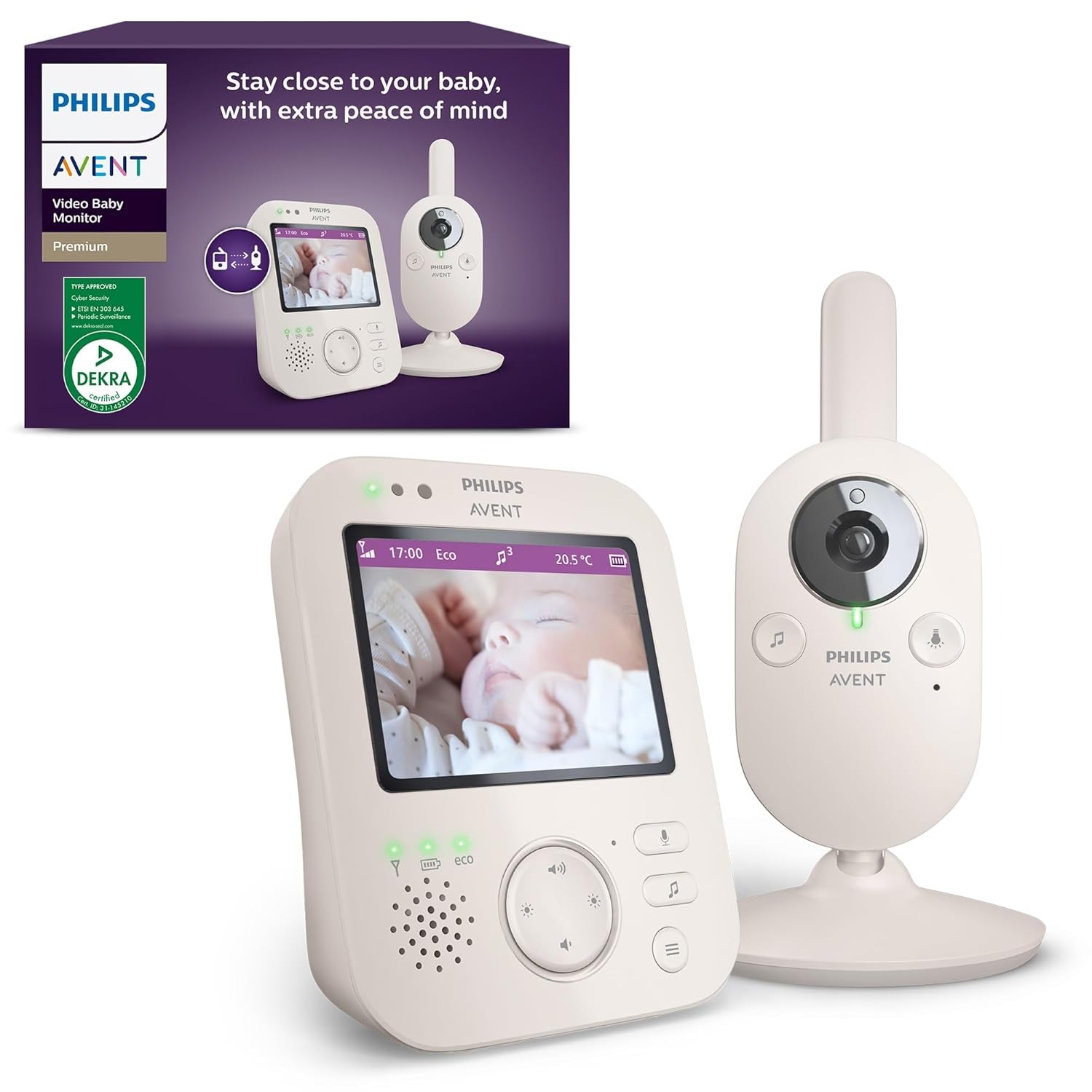 BF EXPRESS: Monitorul video <b>Philips Avent SCD891/26</b>, cu ecran de