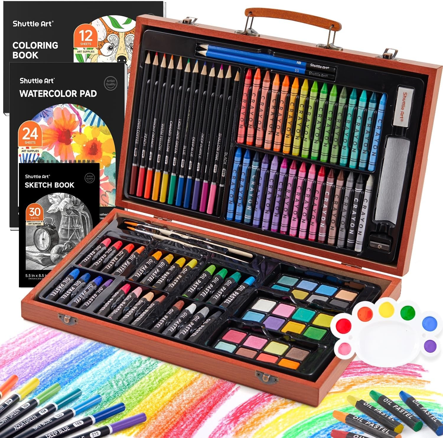 BF EXPRESS: <b>Setul de pictur </b>Shuttle Art cu 106 piese e acum