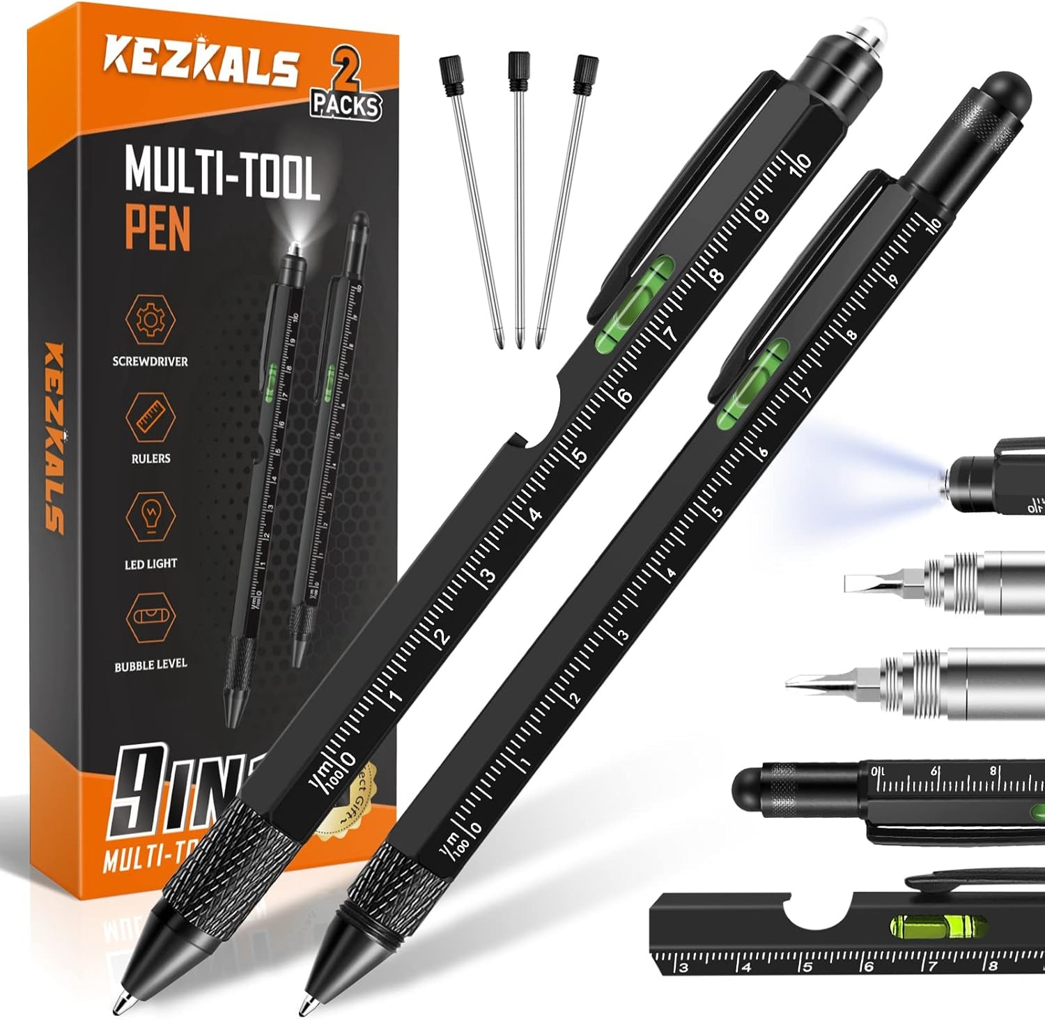 BF EXPRESS: Setul de dou <b>pixuri multifuncionale</b> KEZKALS
