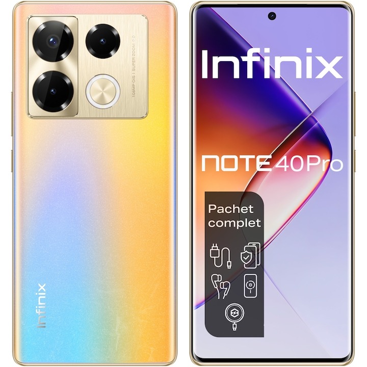 BF EXPRESS: <b>Infinix NOTE 40 PRO</b> (Titan Gold) telefon