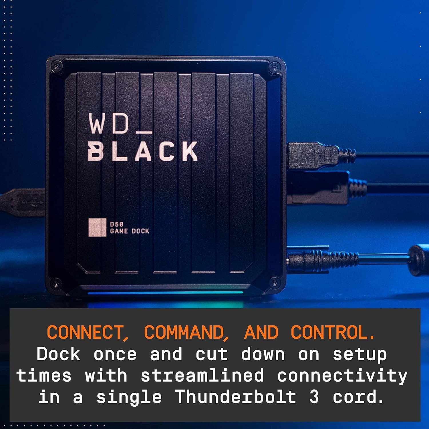 BF EXPRESS: Dock-ul de gaming<b> WD_Black D50</b> cu SSD NVMe de 2 TB