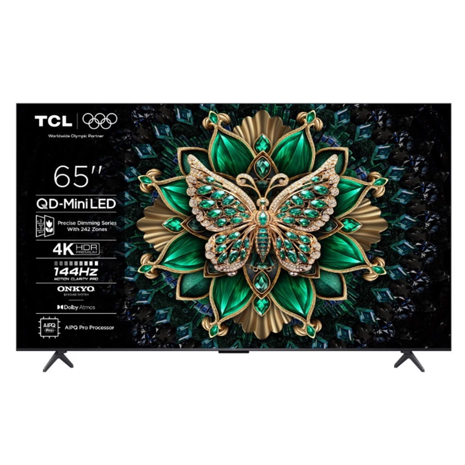 BF EXPRESS: <b>TCL 65C6K</b>, model 2025, cu diagonala de 164 cm, panou