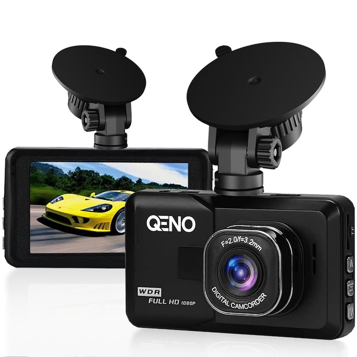 BF EXPRESS: <b>Camera auto</b> DVR Qeno OneView cu filmare Full HD