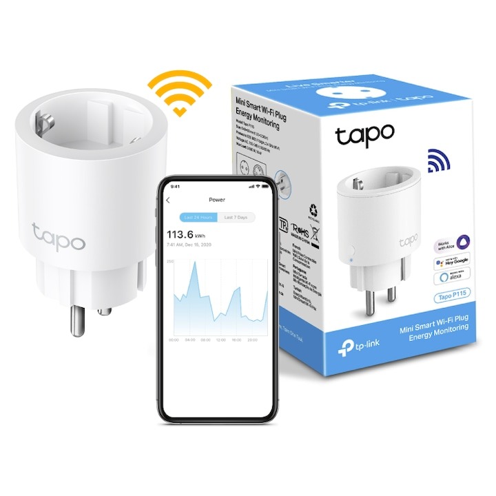 BF EXPRESS: Priza inteligent <b>TP-Link Tapo P115</b> cost <strong