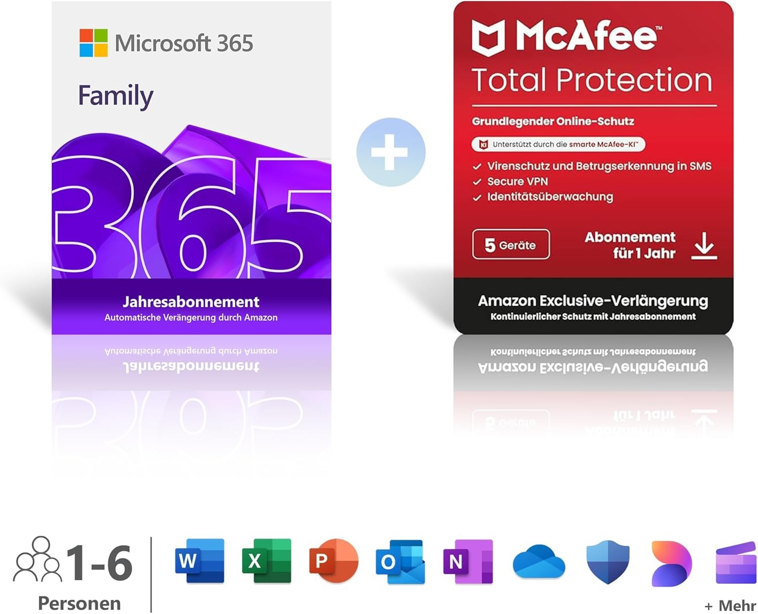 BF EXPRESS: <b>Microsoft 365 Family (12 luni) + McAfee Total