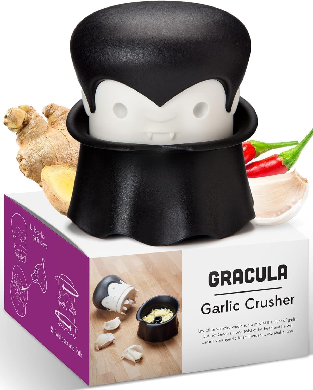 BF EXPRESS: Ototo Gracula, <b>presa de usturoi </b>n form de vampir,