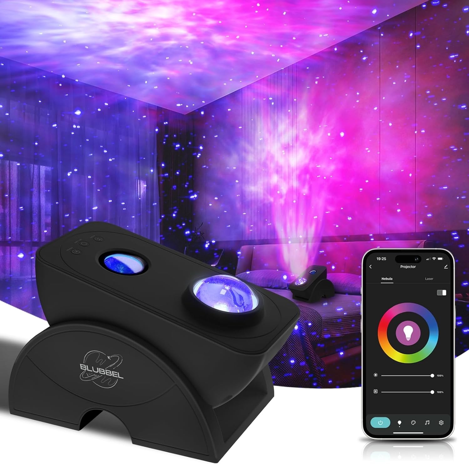 BF EXPRESS: <b>Proiectorul Blubbel LED Starry Sky</b> aduce un cer plin