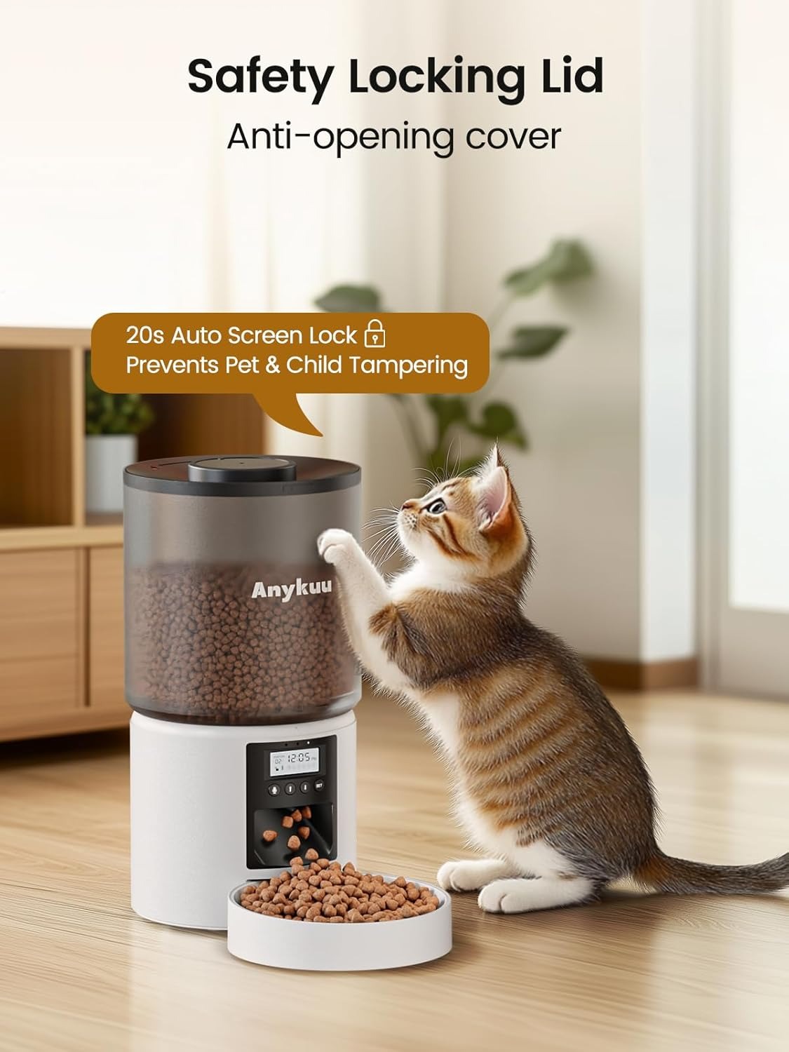 BF EXPRESS: <b>Dispenserul automat de hran</b> Anykuu pentru pisici