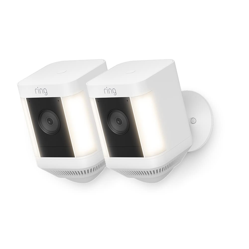 BF EXPRESS: Setul cu 2 camere de supraveghere <b>Ring Spotlight Cam Plus