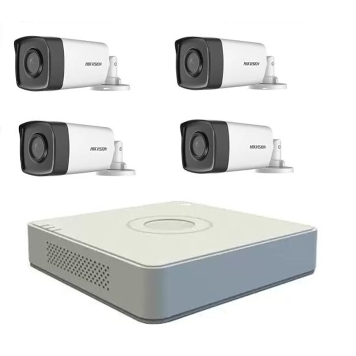 BF EXPRESS: Kitul de supraveghere <b>Hikvision Turbo</b> cu 4 camere