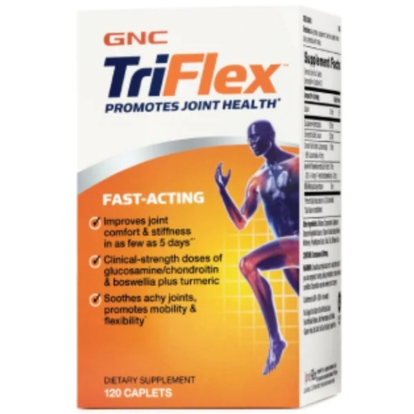 BF EXPRESS: <b>TriFlex Fast Acting</b> de la GNC (120 tablete),