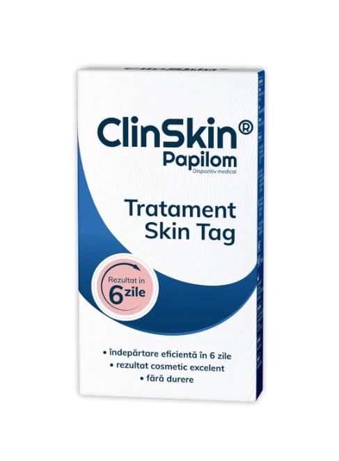 BF EXPRESS: Tratamentul pentru papiloame <b>ClinSkin </b>de la Zdrovit e