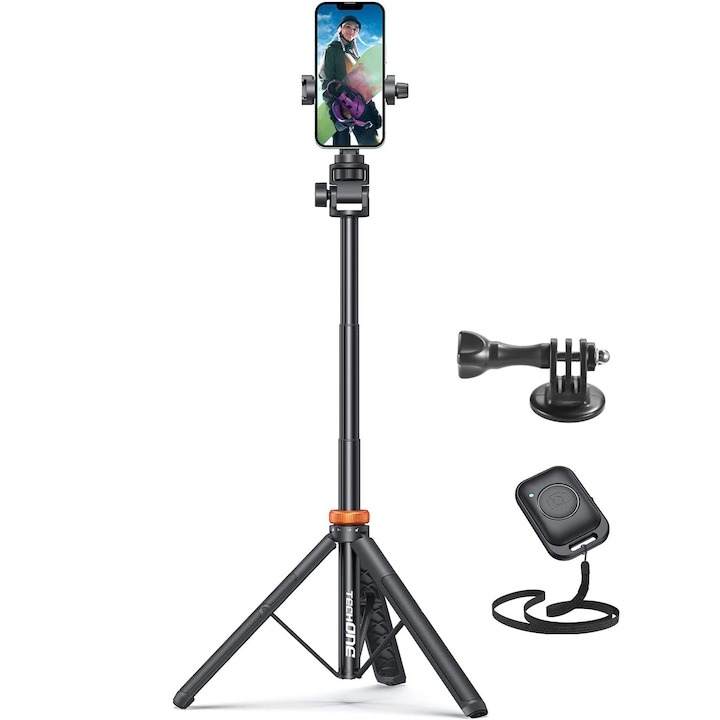 BF EXPRESS: <b>Trepiedul telescopic</b> profesional Techone Photo Buddy