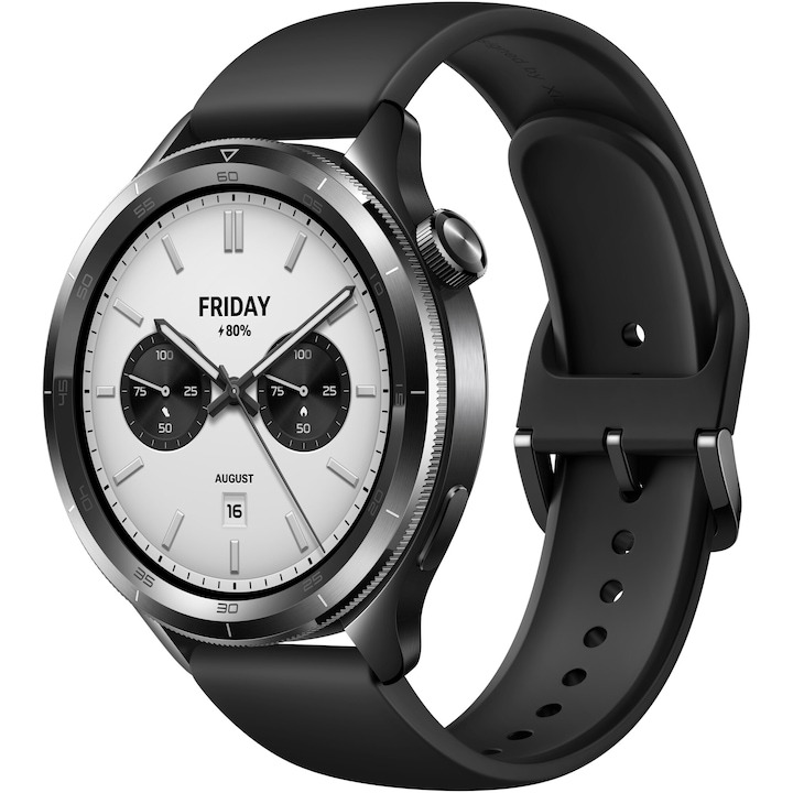 BF EXPRESS: Smartwatch-ul <b>Xiaomi Watch S4</b>, Black, cu ecran AMOLED