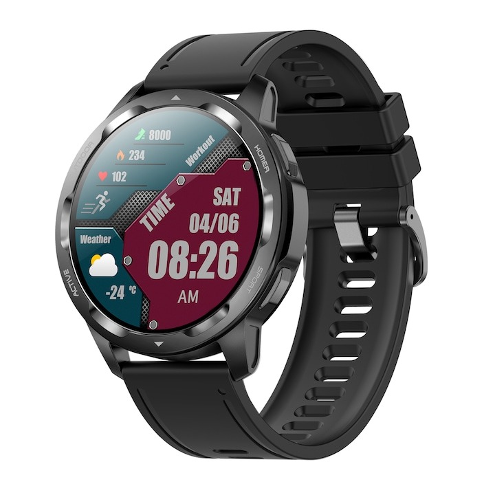 BF EXPRESS: Un <b>smartwatch</b> cu GPS, apel Bluetooth 5.3, microfon