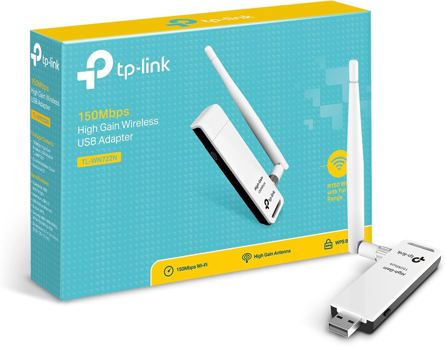BF EXPRESS: Adaptorul wireless <b>TP-LINK TL-WN722N</b> (versiunea 2.0)
