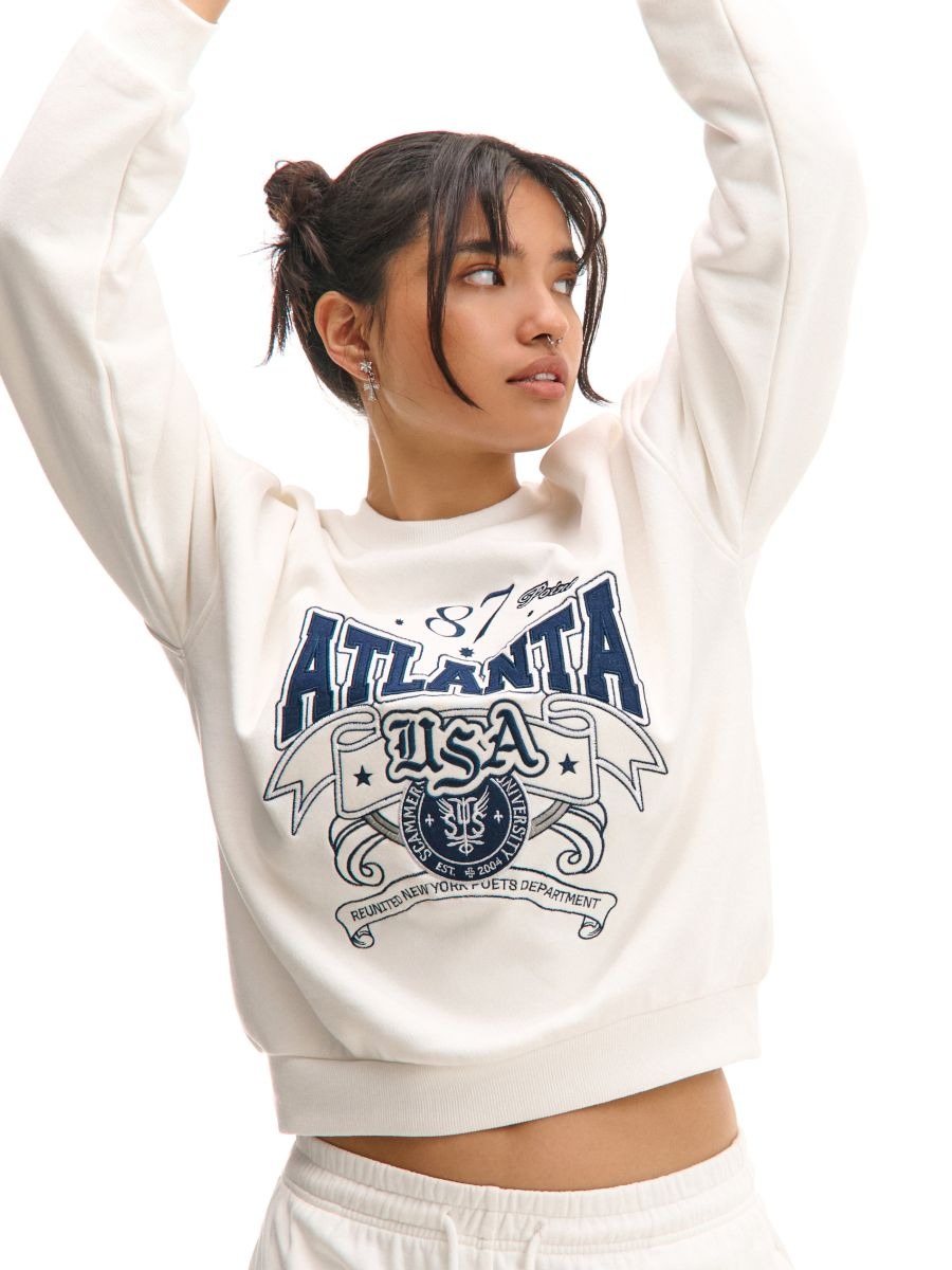 BF EXPRESS: <b>Bluza de trening</b> cu aplicaie de la