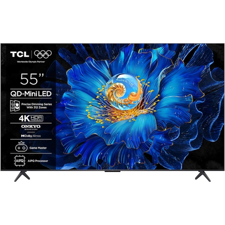 BF EXPRESS: Televizorul <b>TCL MiniLED 55C6KS</b> de 139 cm, model 2025,