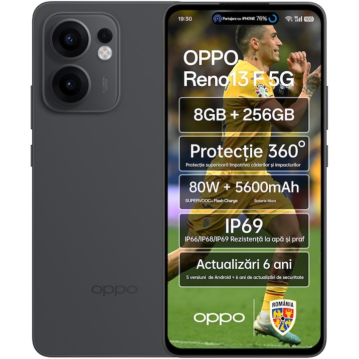 BF EXPRESS: <b>OPPO Reno13 F</b> cu 5G, 8GB RAM i 256GB stocare are