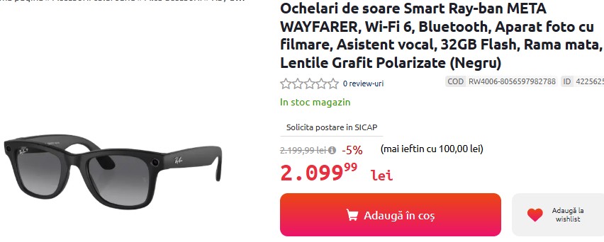 BF EXPRESS: Dac te atrag gadgeturile discrete i utile, ochelarii