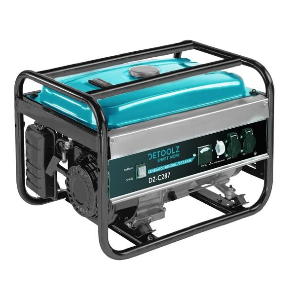 BF EXPRESS: Generatorul pe benzin <b>Detoolz DZ-C287</b> de 7 CP i