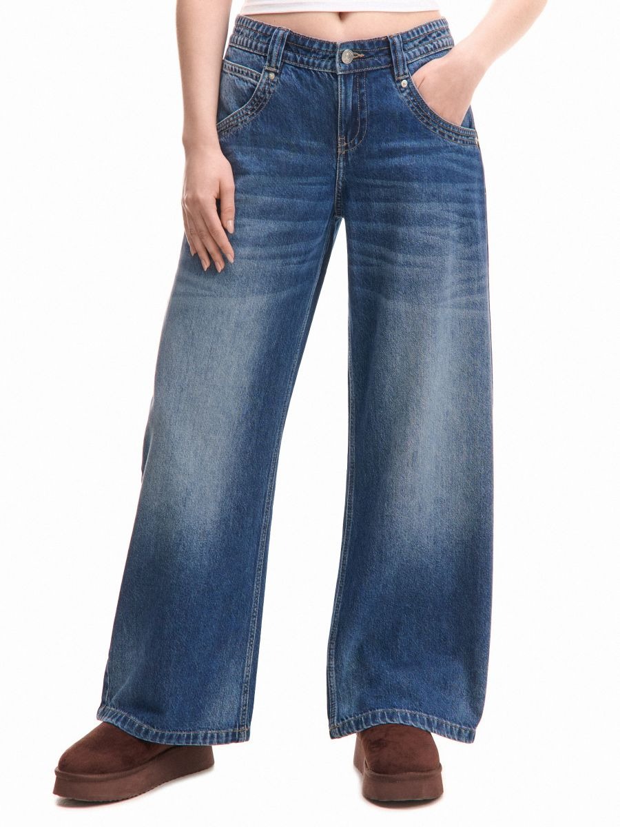 BF EXPRESS: <b>Blugii</b> cu efect de presplare de la <u>Cropp</u>,