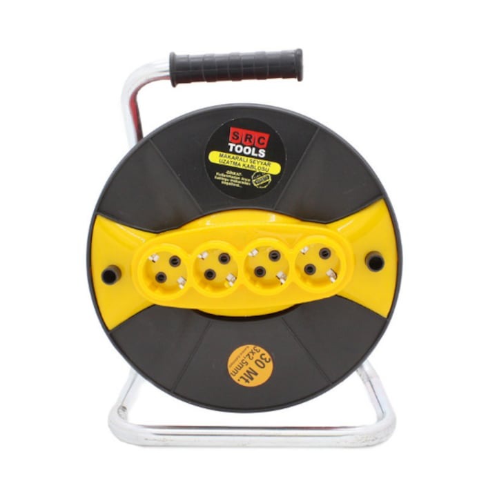 BF EXPRESS: <b>Prelungitorul </b>cu tambur Altai, 20 metri, 4 prize i